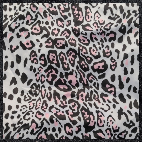 Black, White, & Pink Lace Animal Print Bodysuit Plus Size - Picture 10 of 12